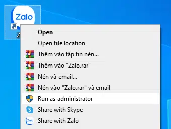 Run as Administrator